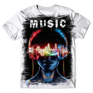 Camiseta Psicodelico Dj Musical - Zuur 11