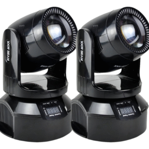Mini Moving Head Beam 100w Rgbw Prisma Gobo Dj Para Festas-Kit 2 und