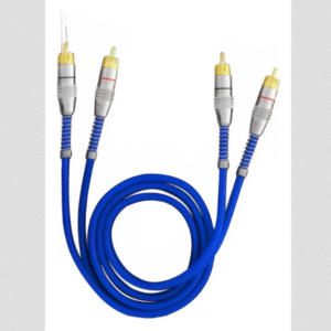 Cabo Rca Tech One 1 Metro Dupla Blindagem Cobre Blindado 1m