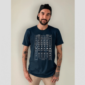Camiseta Masculina Dj Controladora Cdj Música Eletrônica
