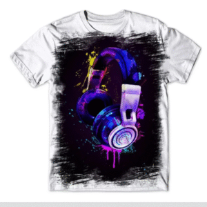 Camiseta Psicodelico Fone De Ouvido Dj Musical - Zuur 14
