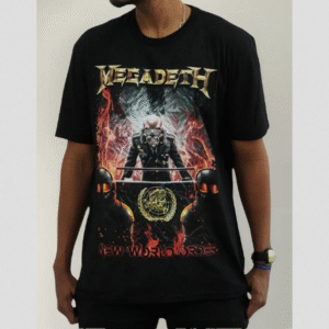 Camiseta Megadeth New World Order