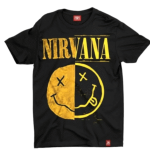 Camiseta Nirvana - Logo - Chemical