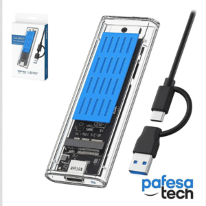 Pafesa Tech Cghd-m2vn720 Case Gaveta Externo Para Ssd M2 Nvme 10 Gbps Type C Usb 3.1 B M Key Notebook Computador Ps4