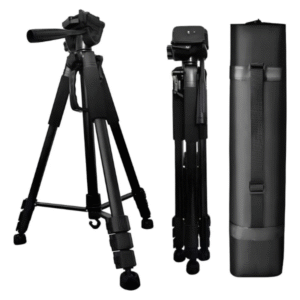 Tripé Profissional Celular Câmera 1,80 Mts + Suporte 360°