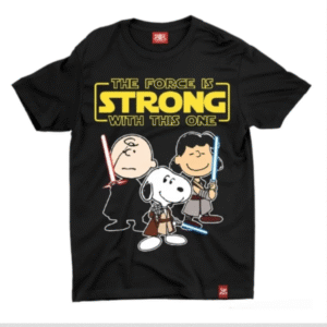 Camiseta Juvenil Snoopy - The Force - Chemical