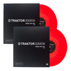 Tme Code Traktor Scratch Vinyl Mk2-red-kit (02) Unidades
