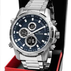 Relógio Technos Masculino Ts Digiana Prata - Bj4060aa/1a