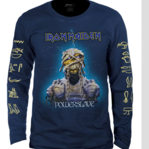 Camiseta Stamp Manga Longa Iron Maiden Long