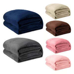 Manta Soft Casal Microfibra Veludo 2,00x1,80 Mts- KIT C/2 Cobertas