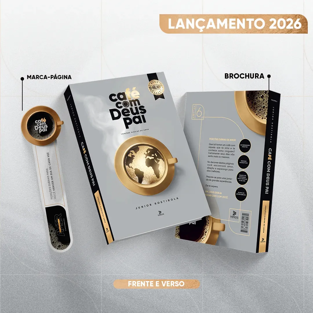 Devocional Café Com Deus Pai Porções Diárias De Amor Junior Rostirola Edição 2026