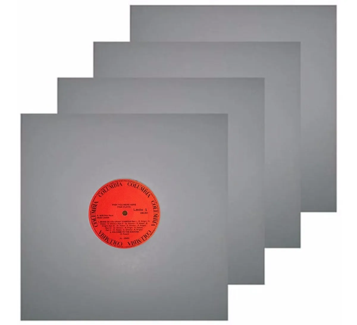 Capa Para Disco De Vinil Lp Djs 12 Polegada 15 Unid.+brindes