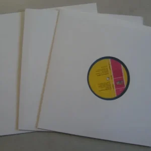 Kit 20 Capas Discos De Vinil Com Furo No Meio, Padrão Djs Discos De Vinil 12 Polegadas