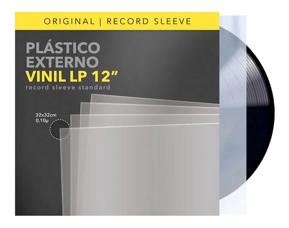 Plastico Vinil Lp 100 - 50 Externos 0,10 + 50 Internos