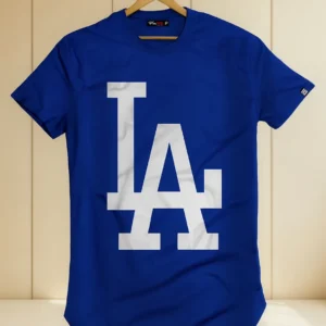 Camiseta Longline La - Los Angeles Camisa Blusa Estilo Long