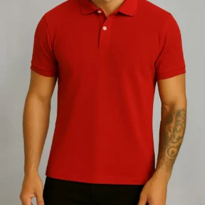 Camiseta Polo Masculina Piquet Confortável